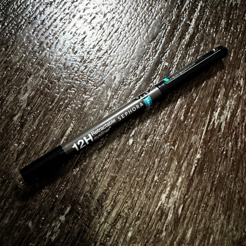 Sephora Retractable Eyeliner Women 0.01oz Matte Charcoal Gray 11 Waterproof 12H